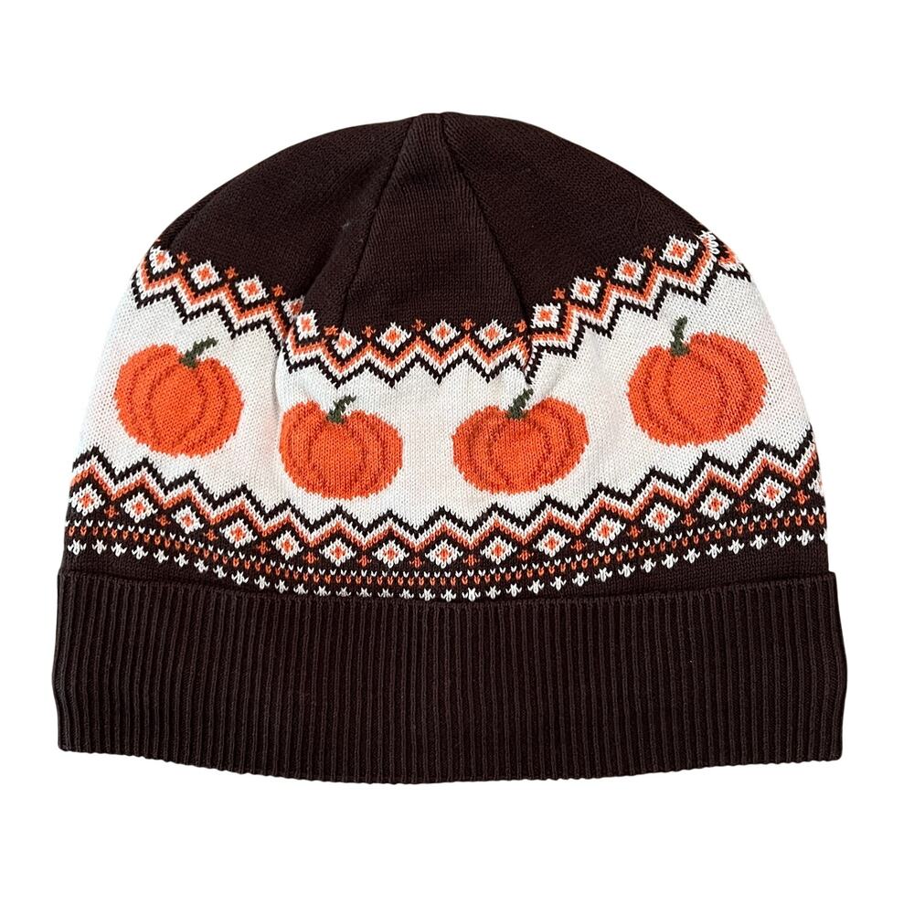 NWT Gymboree Unisex Girls & Boys Fall Pumpkin Beanie - SIZE 12-24M